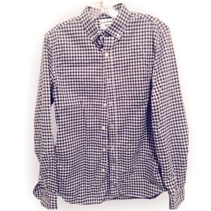 Old Navy shirt blue plaid